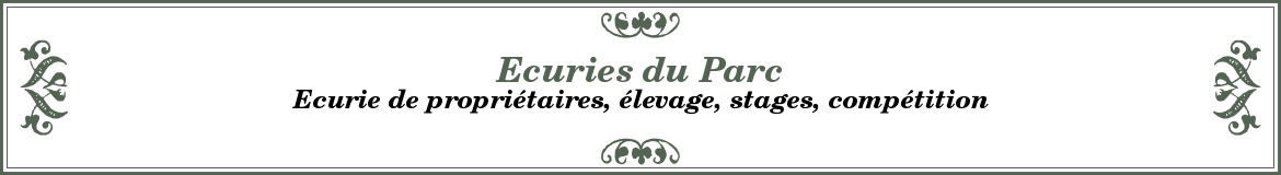 Ecuries du Parc